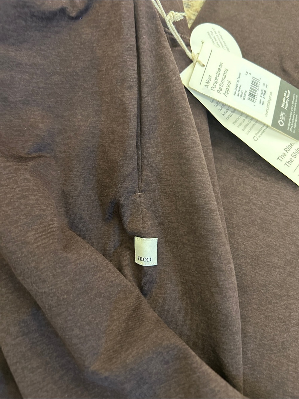 NWT! Vuori Java Heather Halo Straight Leg Trouser View 5